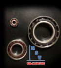 ▷ Rodamiento 7207-B de bolas, contacto angular 35X72X17 mm - 2