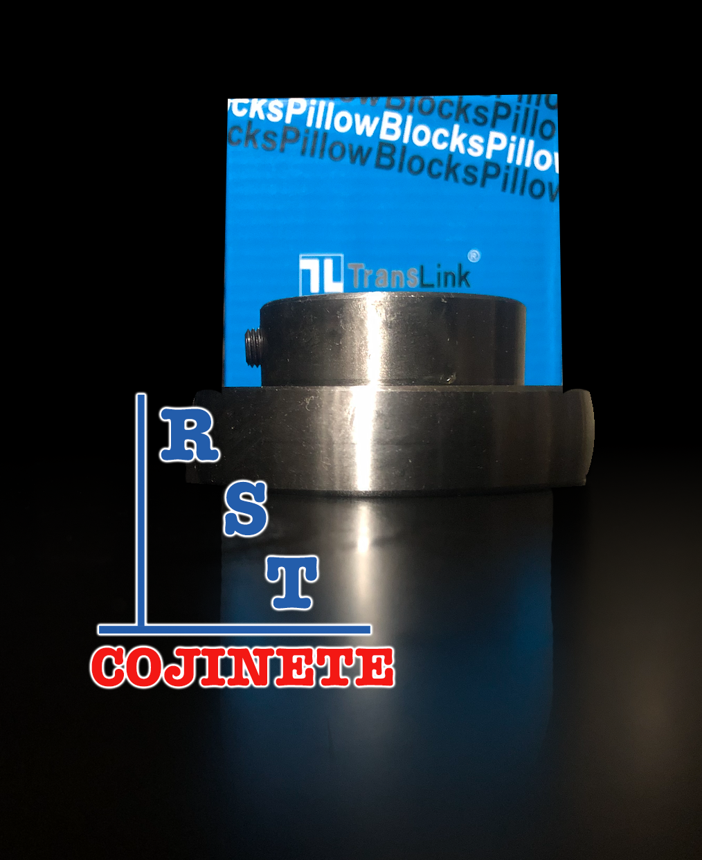 Rodamiento SB206-19 | Cojinete para chumaceras con eje de 1-3/16" con respaldo plano