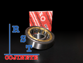 NJ306-M | Cojinete 30X72X19mm de rodillos cilíndricos con jaula de bronce