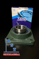 Chumacera UCF209-26 | Soporte de pared para  eje de 1-⅝" marca ZSG-1