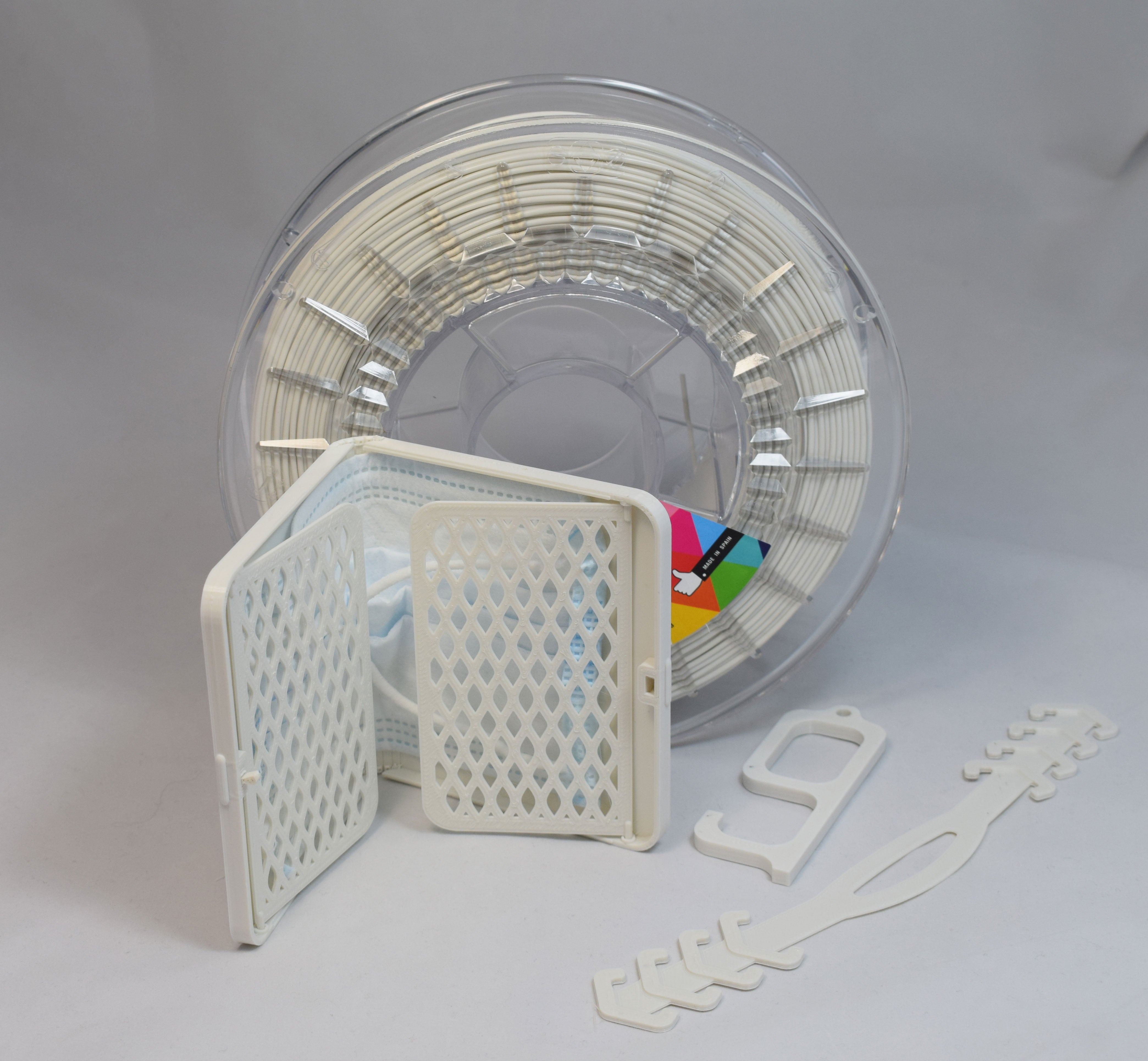 ▷ Filamento antibacterial para laboratorios (750g) Smartfil para impresora 3D certificado