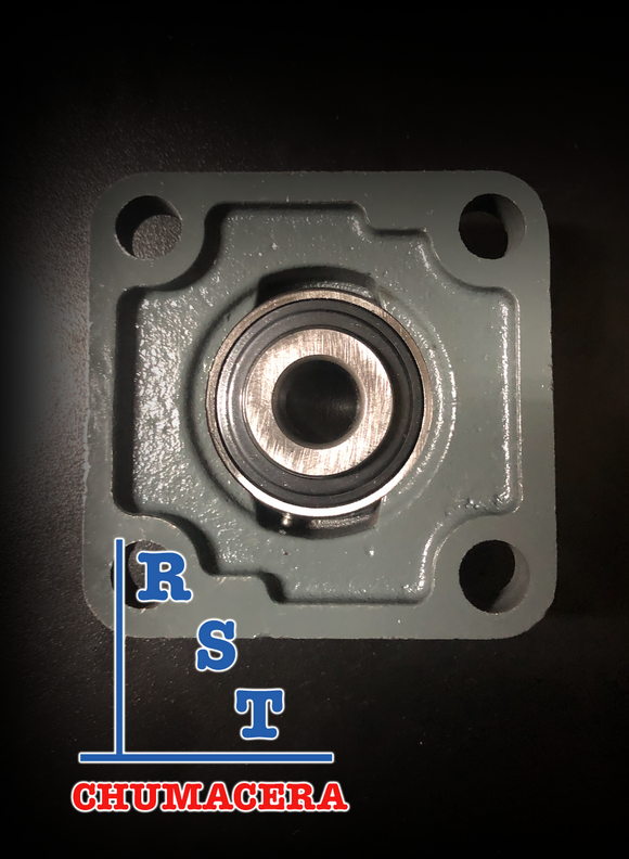 Chumacera UCF209 | Soporte de pared para  eje de 45mm marca TransLink