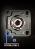 Chumacera UCF215-47 | Soporte de pared para  eje de 2-15/16" marca TransLink - 2