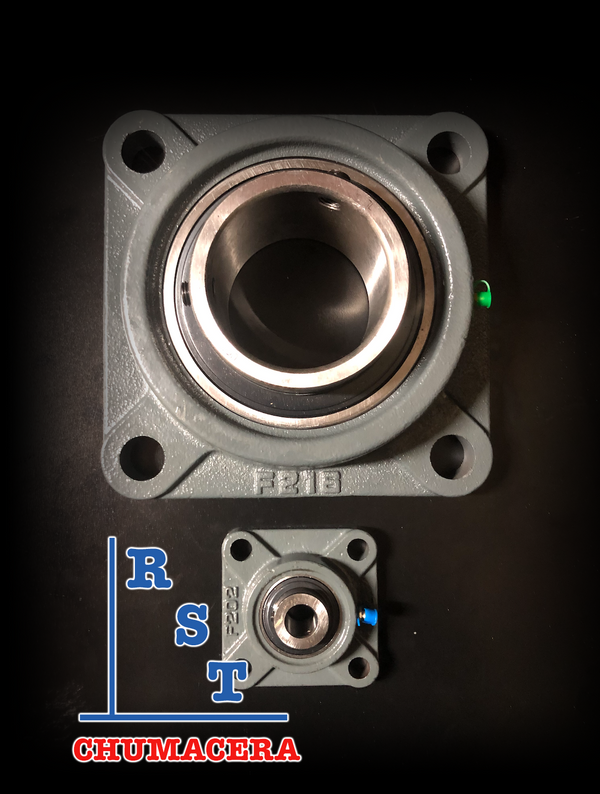 Chumacera UCF218-56 | Soporte de pared para  eje de 3-½" marca TransLink - 3