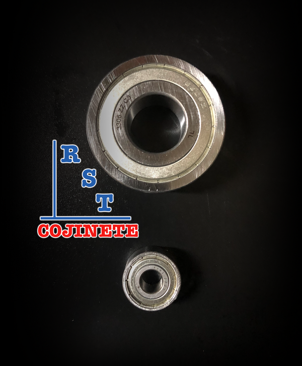 5206-ZZ | Cojinete 30X62X23.8mm doble hilera de bolas con sello de metal - 2