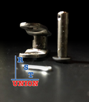 Media unión 50-1  | Media union para cadena paso 50 | medio eslabón para cadena-2