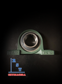 Chumacera UCP212-39 | Soporte de banco para  eje de 2-7/16" marca ZSG - 4