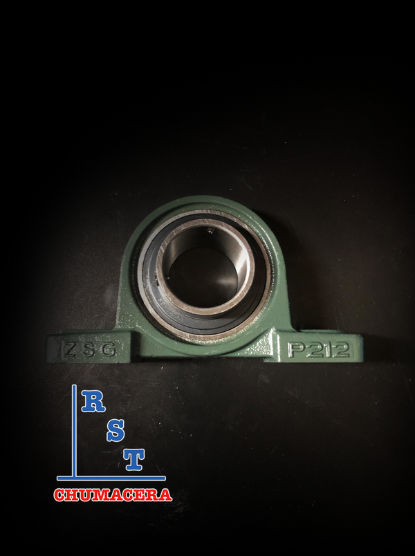 Chumacera UCP212-39 | Soporte de banco para  eje de 2-7/16" marca ZSG - 4