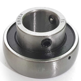 Rodamiento SB204 | Cojinete para chumaceras con eje de 20mm con respaldo plano - 0
