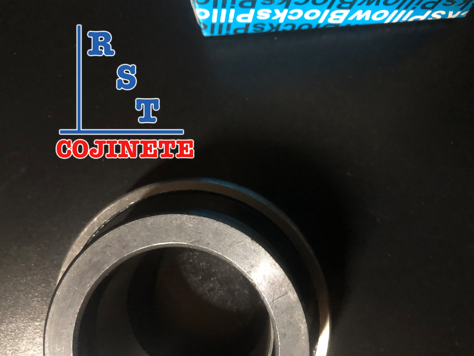 Rodamiento De Bolas De Inserción SA206-19 Con Cuello De Bloqueo - 1-3/16 Pulgadas, Nuevo
