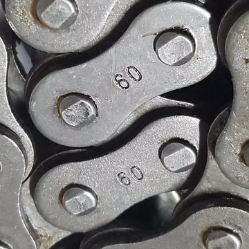 ▷ Cadena paso 60-1 de rodillos 10ft (3,05m) + union, simple