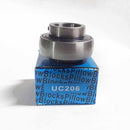 Cojinete insertable UC204-12 | Rodamiento para eje de ¾" rígido de bolas con sello de hule para chumacera-1