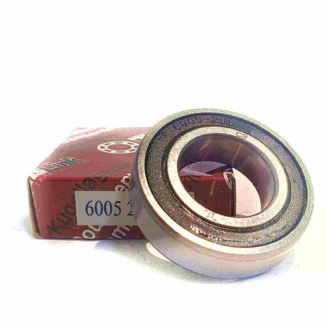 ▷ Rodamiento 6005-2RS/C3 | Cojinete 25x47x12mm rígido de bolas con sello de hule