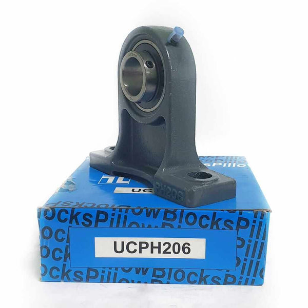 ▷ Chumacera UCPH206 | Soporte de banco alto para eje de 30mm - 2