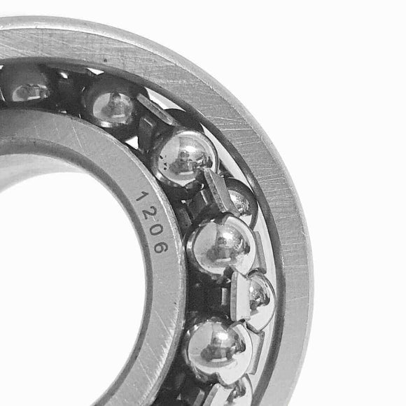 ▷ Rodamiento 1206/C3 de bolas a rótula 30X62X16 mm | Cojinete auto alineable