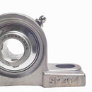 ▷ Chumacera SUCP204-12 | Soporte acero inoxidable de banco para eje de ¾"-3