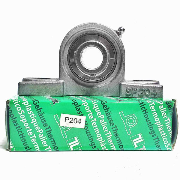 ▷ Chumacera SUCP204-12 | Soporte acero inoxidable de banco para eje de ¾" - 1