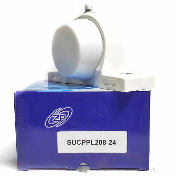 ▷ Chumacera UCPP208-24 | Soporte termoplástico de banco para  eje de 1-½" | chumacera de banco termoplastica - 7