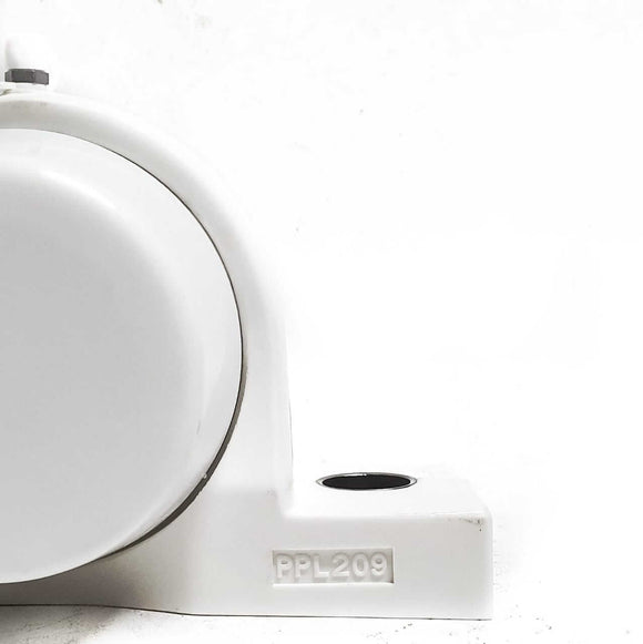 ▷ Chumacera UCPP209-26 | Soporte termoplástico de banco para  eje de 1-⅝" | chumacera de banco termoplastica