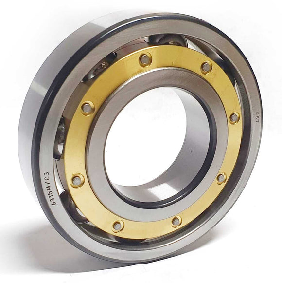 Rodamiento 6315M/C3 | Cojinete 75X160X37mm rígido de bolas jaula de bronce
