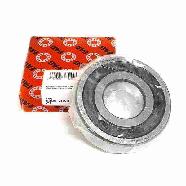 ▷ Rodamiento 6306-2RS/C3 rígido de bolas con sello de hule 30x72x19 mm - 2