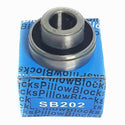 ▷ Rodamiento SB202 insertable para chumaceras con eje de 15mm con respaldo plano - 1