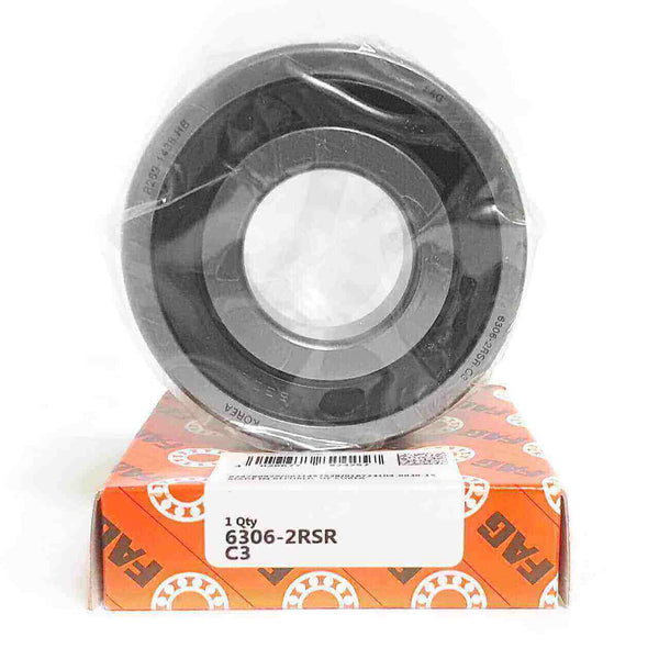 ▷ Rodamiento 6306-2RS/C3 rígido de bolas con sello de hule 30x72x19 mm - 1