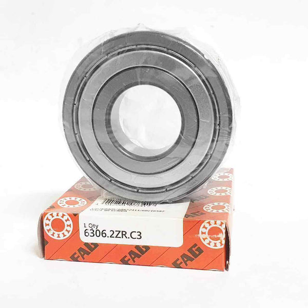 ▷ Rodamiento 6306-ZZ/C3 rígido de bolas con sello metálico 30x72x19 mm - 1