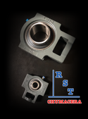 UCT212-38 | Soporte tensor para eje de 2-7/16" | chumacera ternsora - 3