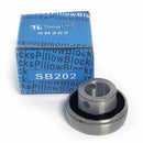 ▷ Rodamiento SB202 insertable para chumaceras con eje de 15mm con respaldo plano-3